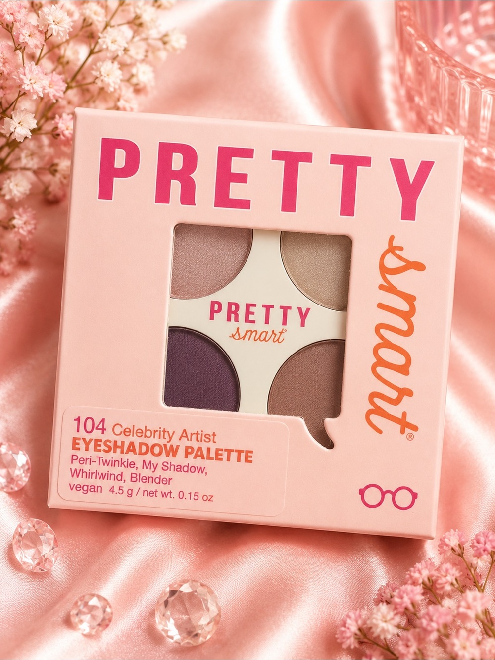 104 Celebrity Artist Eyeshadow Palette - Pink & Purple Shades